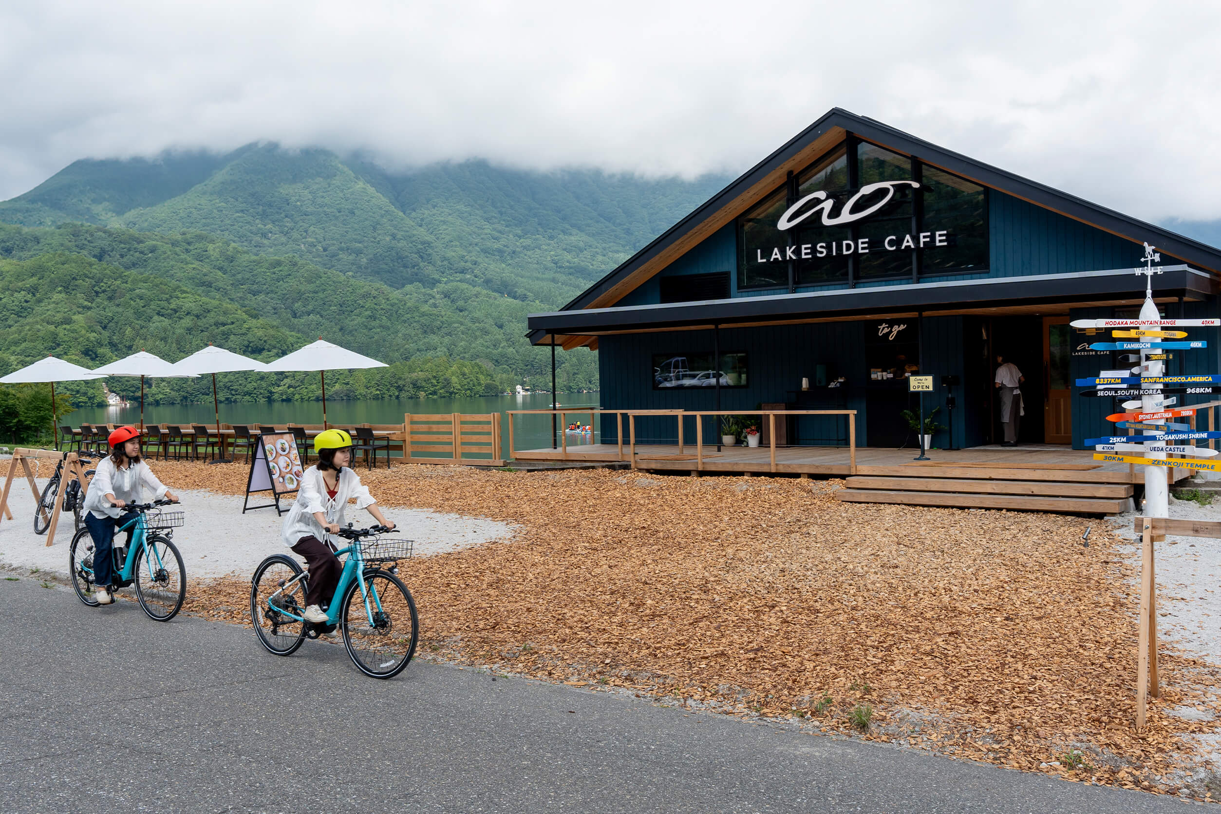 青木湖＆中綱湖、湖畔巡りコース（初級）